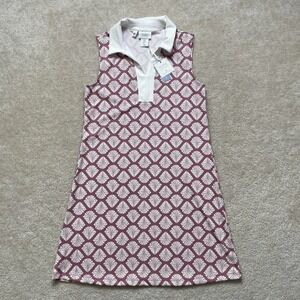 Sigrid Olsen Golf & Tennis Pink Shell Dress Small Wicking Upf 50 NWT